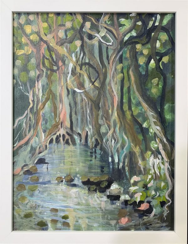 Secret Spot  - framed - 2019