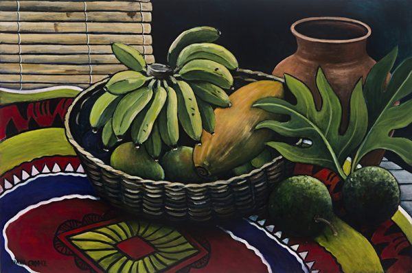 Still Life Bread Fruit  - Diana Crooke